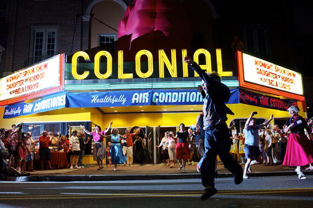 Phoenixville, Pennsylvania, US: Participants in the 13th annual Blobfest