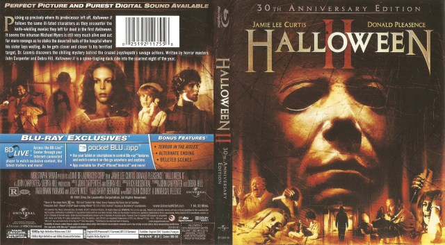 Halloween II 1981 USA Blu-ray cover-cinemapassion.com