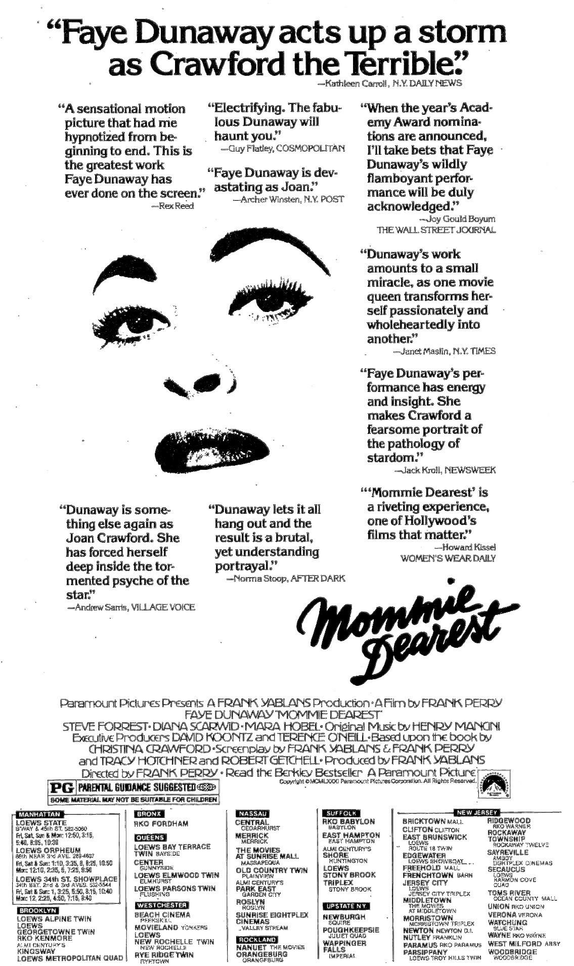 CriticsAdMommieDearest