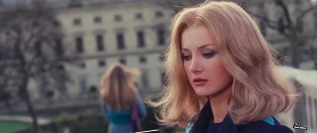 Barbara Bouchet in The Red Queen Kills Seven Times (1972)