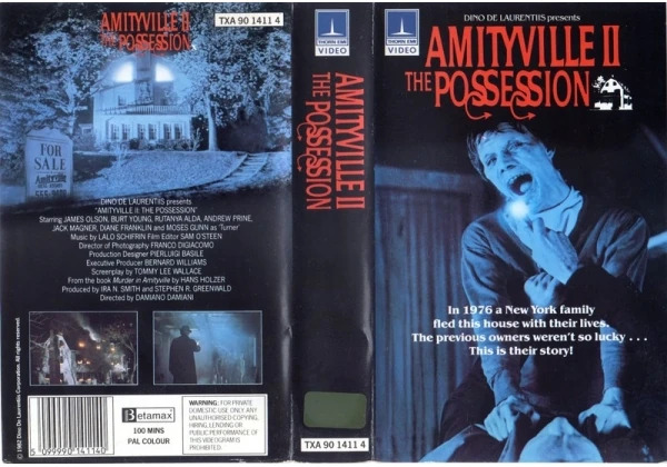 Amityville2UKVideo