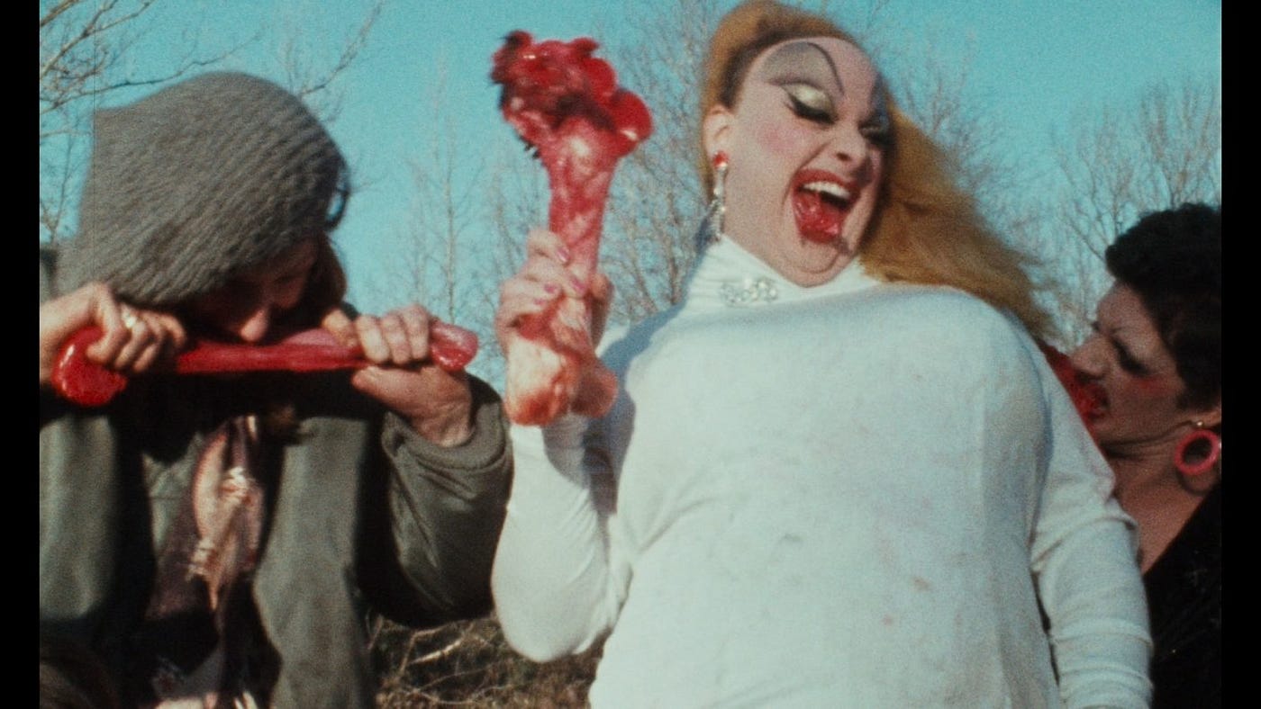 PinkFlamingosNightOfTheLivingDead